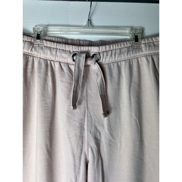 Missguided Mauve Light Beige As If Slogan Joggers Loungewear Stretch Sz 12 Large - Picture 4 of 5